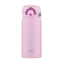 膳魔师（THERMOS） 进口保温杯男女士真空304不锈钢家用车载旅行便携水杯JNR 350ml粉色