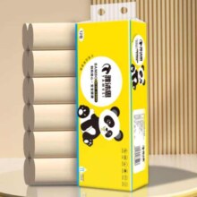 雅沐思本色5层加厚卫生纸 本色12卷
