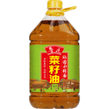 鲁花 小榨香菜籽油5L 地道小榨香 非转基因 粮油食用油*2