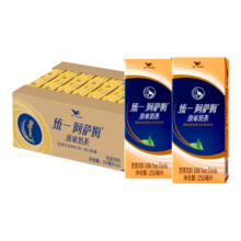 PLUS会员：统一 阿萨姆奶茶TP250ml*24盒*4件