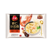 plus会员，概率券:三全 虾仁三鲜小云吞410g50只 *7件