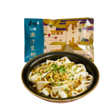寻味档案 甘肃流汁宽粉酸菜肉末风味343g