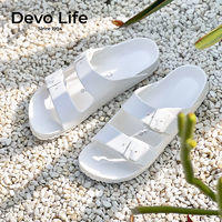 Devo 的沃 凉拖鞋男女夏季外穿EVA海边沙滩鞋拖鞋