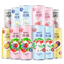 1日20点开始、京东百亿补贴：锐澳（RIO）洋酒 果酒  预调酒 鸡尾酒  微醺 330ml*10+气泡水*2