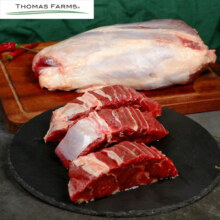 京东百亿补贴、plus会员:THOMAS FARMS 澳洲长期谷饲M3安格斯原切牛腱子肉1kg/袋不含腱芯生鲜卤牛肉