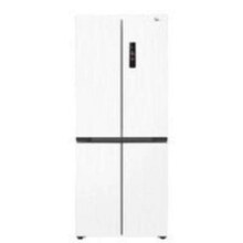 预售、PLUS会员：Midea 美的 MR-457WUSPZE 风冷十字对开门冰箱 457L 白色