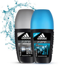 adidas 阿迪达斯 男士走珠香体液套装（冰点50ml+激情50ml）