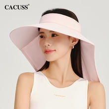 CACUSS 女新款遮阳帽空顶帽