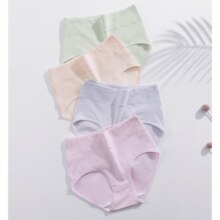 COSMO LADY 都市丽人 舒适透气4条装收腹提臀内裤高弹三角裤女士内裤女