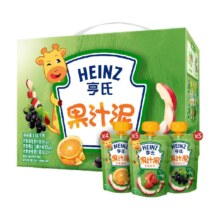 亨氏 果泥宝宝婴儿辅食 120g×14袋