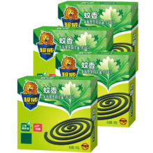 plus会员:超威（SUPERB）蚊香盘香驱蚊家用 艾草清香型 10圈 3盒