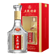 plus会员：五粮液股份 五粮特曲52度浓香型白酒 500ml*1 单瓶装  x2件 送袋子