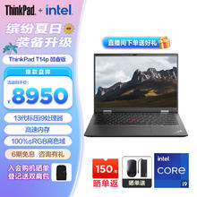 ThinkPad 思考本 T14p 2023款 十三代酷睿版 14.0英寸 轻薄本 黑色酷睿i9-13900