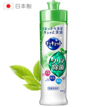 花王（KAO）日本进口洗洁精 果蔬餐具去油不伤手易冲洗 茶香味*240ml