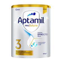 爱他美（Aptamil）澳洲白金版婴幼儿配方牛奶粉900g   特含DHA叶黄素澳爱原装进口 【3段1罐】保质期26年3月