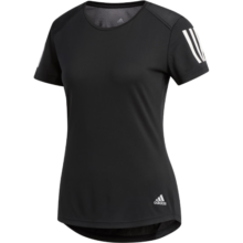 adidas速干跑步运动上衣圆领短袖T恤女装夏季阿迪达斯官方DQ2618 黑 S