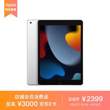 Apple 苹果 iPad 10.2英寸平板电脑 2021款(256GB WLAN版/A13芯片) 银色 MK2P3CH/A*企业专享