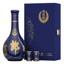 郎酒 青花郎 陈酿 尊享版 53度 酱香型白酒 500ml 单瓶 礼盒装