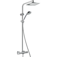 汉斯格雅（Hansgrohe） 柯洛梅达240淋浴管恒温大顶喷淋浴花洒套装杆长约1米 26779