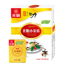 PLUS会员：光明 小金砖香草味冰淇淋 30g*9支 *6件