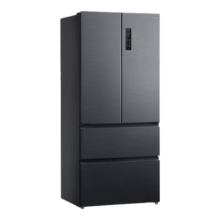 预售、PLUS会员：TCL 539升T9法式四门超薄零嵌入式冰箱 R539T9-DQ 冰岩灰