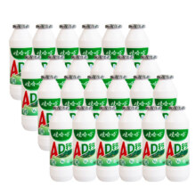 百亿补贴、PLUS会员：娃哈哈 AD钙奶1987 100ml*24瓶原味小瓶装