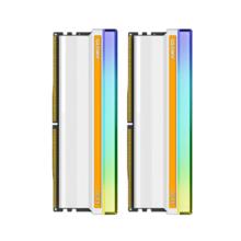 GLOWAY 光威 神策RGB系列 DDR5 6400MHz RGB 台式机内存 灯条 皓月白 32GB（16GBx2）
