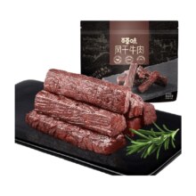 88VIP：BE＆CHEERY 百草味 风干牛肉干 400g/袋