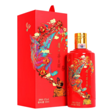 茅台（MOUTAI）喜宴（中国红）酱香型白酒 43度 500ml*6瓶 整箱装