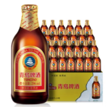 TSINGTAO 青岛啤酒 小棕金11度精酿系列整箱 296mL 24瓶（赠纯生10度4罐）