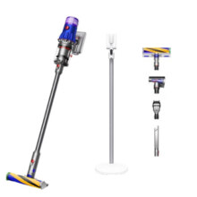 京东百亿补贴、plus会员:戴森（DYSON）V12 Detect Slim Fluffy 无绳吸尘器激光版大吸力除尘除螨家用吸猫毛 带充电收纳支架
