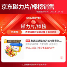 奥迪双钻（AULDEY）磁力片200件套创意版儿童玩具3-6岁磁力积木玩具生日礼物DL391201