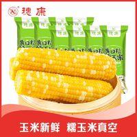 穗康 糯玉米新鲜甜糯黄白粒糯玉米260克/支整箱即食真空甜糯玉米