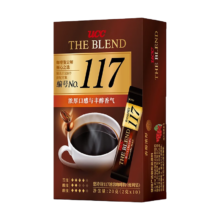 悠诗诗117黑咖啡粉便利装 原装进口速溶冻干条装 117*10条装