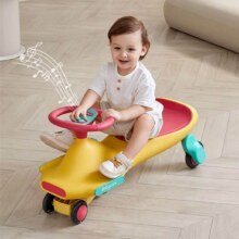babycare 声光扭扭车音乐灯光万向轮 稳固防侧翻