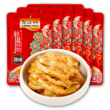乌江榨菜 下饭菜 脆爽咸菜 微辣榨菜丝 80g*5袋（量贩装）