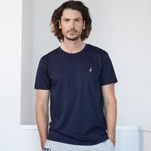 NAUTICA 诺帝卡 autica Underwear春夏男士半袖圆领短袖男家居上衣
