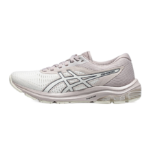 亚瑟士ASICS 女鞋跑步鞋缓震回弹运动鞋舒适耐磨跑鞋 GEL-PULSE 12 白色/灰紫色 38