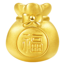 8日0点、PLUS会员：Chow Sang Sang 周生生 福袋足金转运珠 1g 89197C