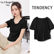 La Chapelle City 女士纯棉短袖T恤 hyj20240228jd27