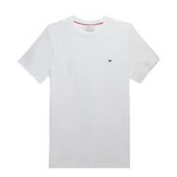 TOMMY HILFIGER 休闲简约男士圆领短袖T恤 09T3139-100