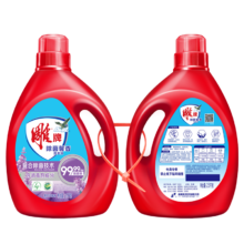 京东百亿补贴、plus会员、需首购:雕牌 除菌馨香洗衣液2.5kg*2 除菌99% 薰衣草香 不含磷