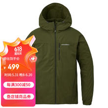 mont·bell 户外春夏男款速干衣轻便舒适透气连帽外套 1103320 DGN