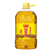 20点：福花食用油 鲁花集团出品 小榨一级花生油6.18L 物理压榨*2