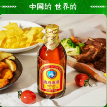 TSINGTAO 青岛啤酒 小棕金11度精酿296mL*24瓶+纯生200ml*4+苏打水380ml*6