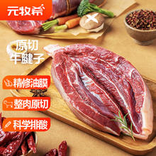 元牧希 国产原切黄牛腱子肉1kg炖卤食材家庭聚餐生鲜冷冻肉源头直发