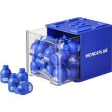 万益蓝WonderLab 小蓝瓶益生菌 成人儿童孕妇肠胃益生菌冻干粉 高活性益生菌40瓶3.0