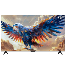 预售、PLUS会员： FFALCON 雷鸟 鹏7系列 75S585C 液晶电视 75英寸 4K 24款64GB 超薄液晶智能平板电视机 75英寸 鹏7 Pro升级款