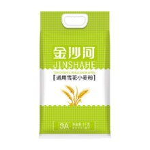 88VIP:金沙河 雪花小麦粉5kg*5袋