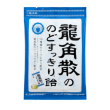 龙角散嗓子喉咙不舒服润喉糖原味70g薄荷糖零食婚庆喜糖 日本原装进口